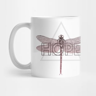 Hope in Nature - Dragonfly Mug